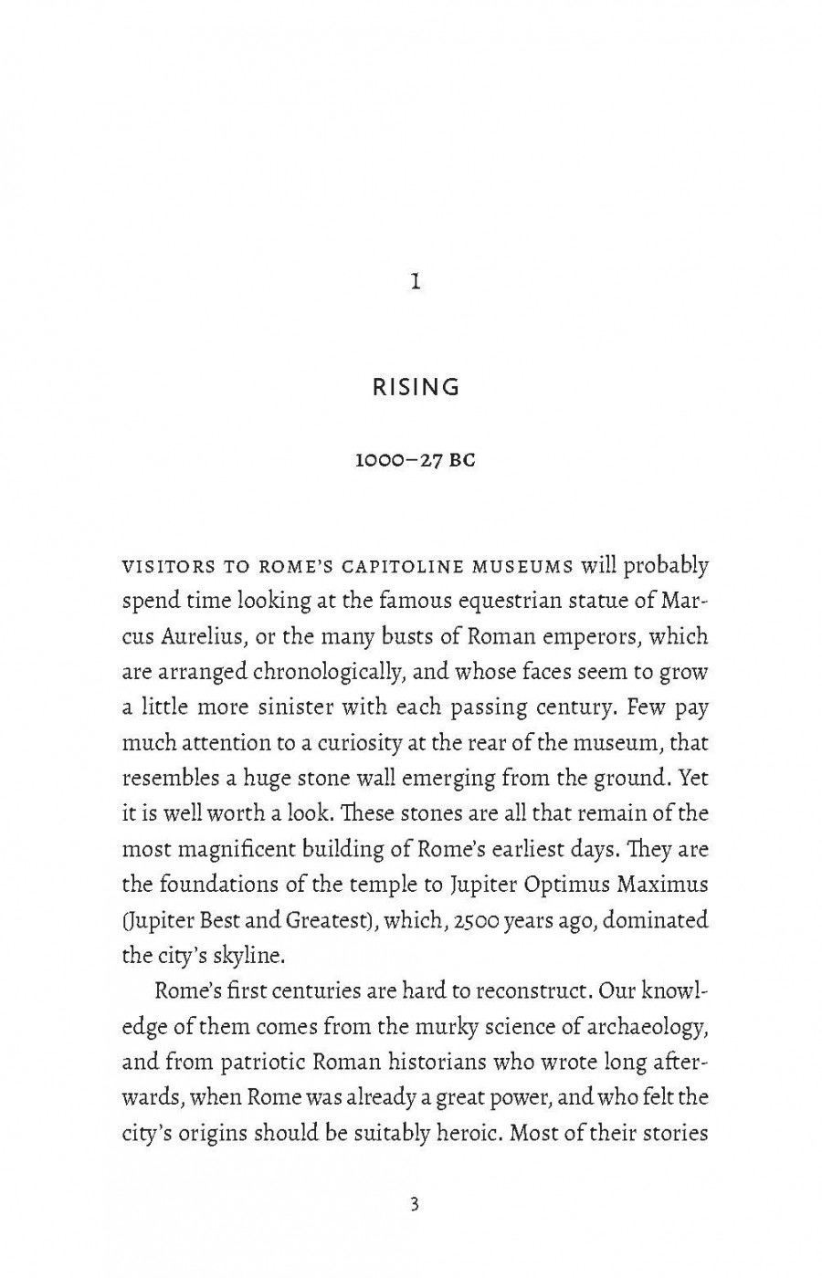 The Shortest History of Rome