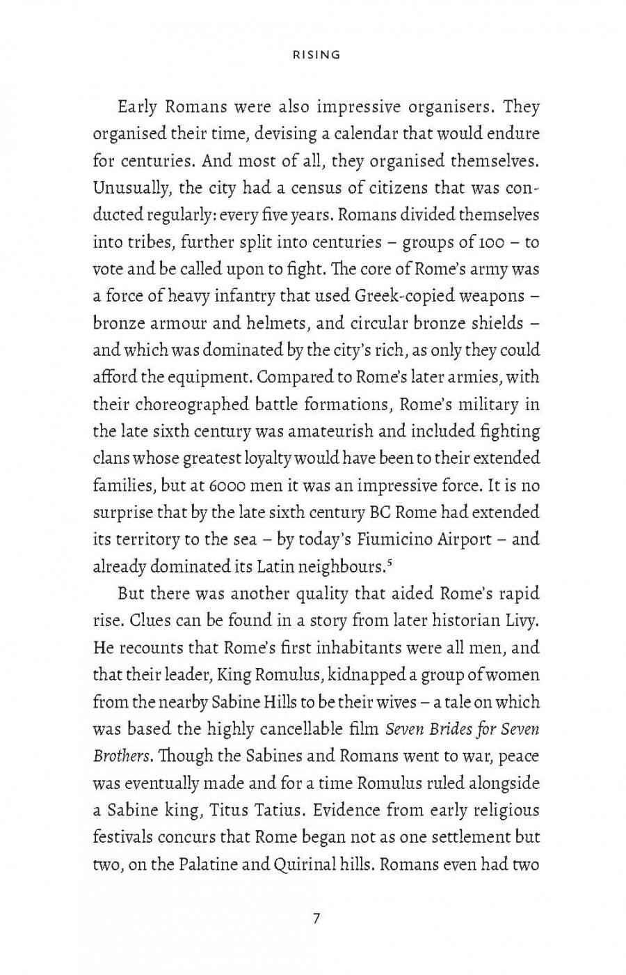 The Shortest History of Rome