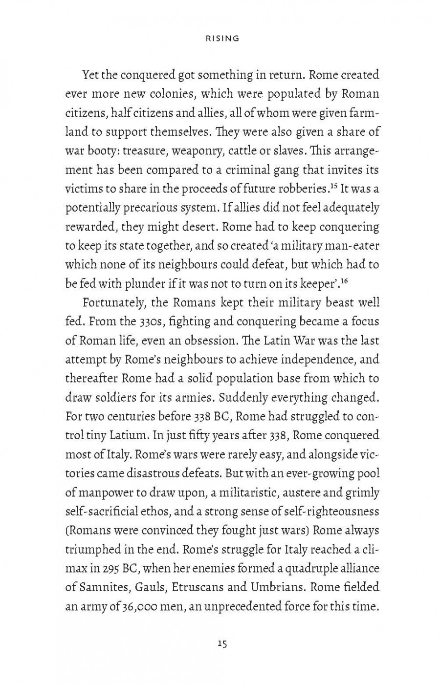 The Shortest History of Rome