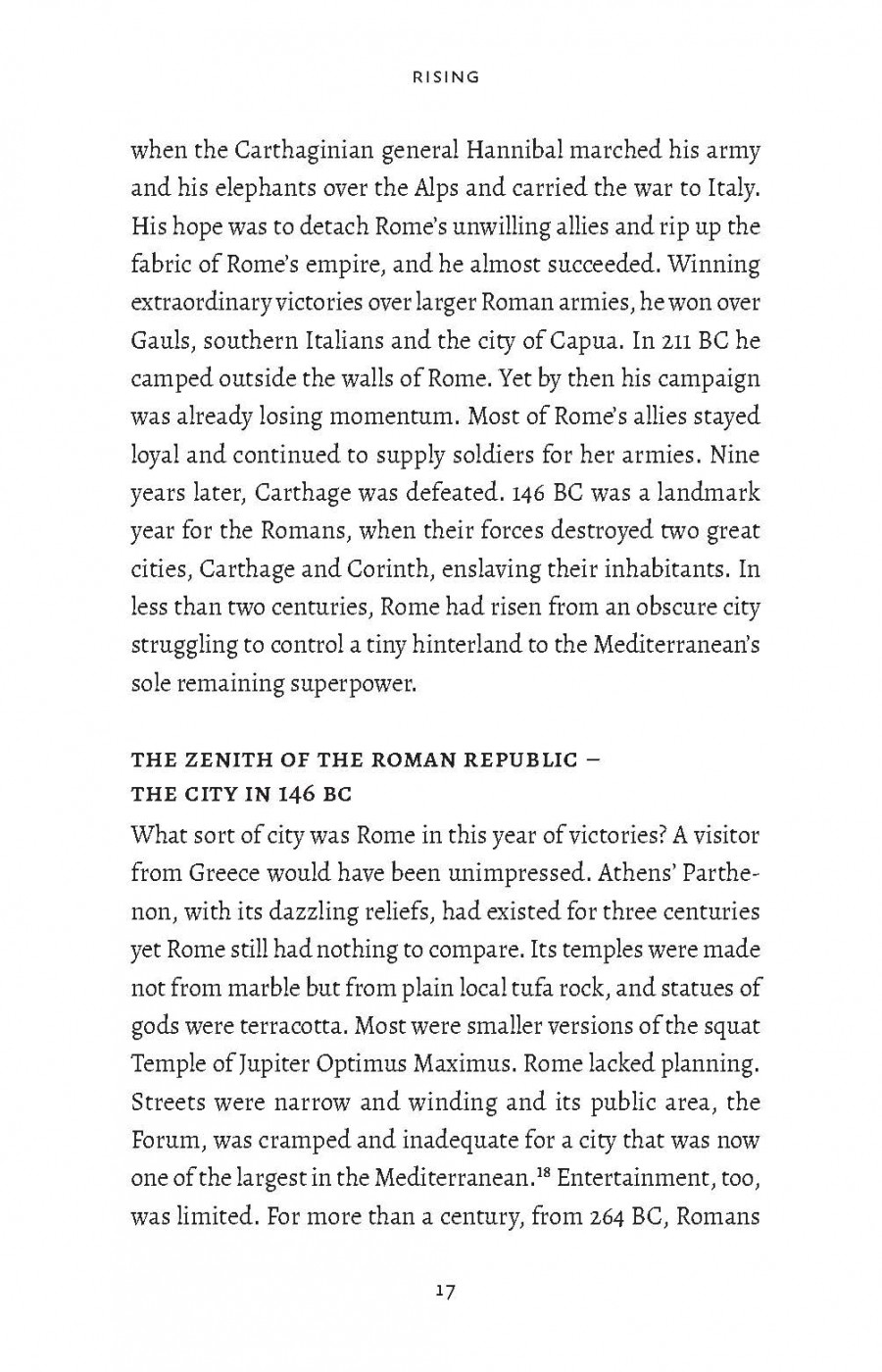 The Shortest History of Rome