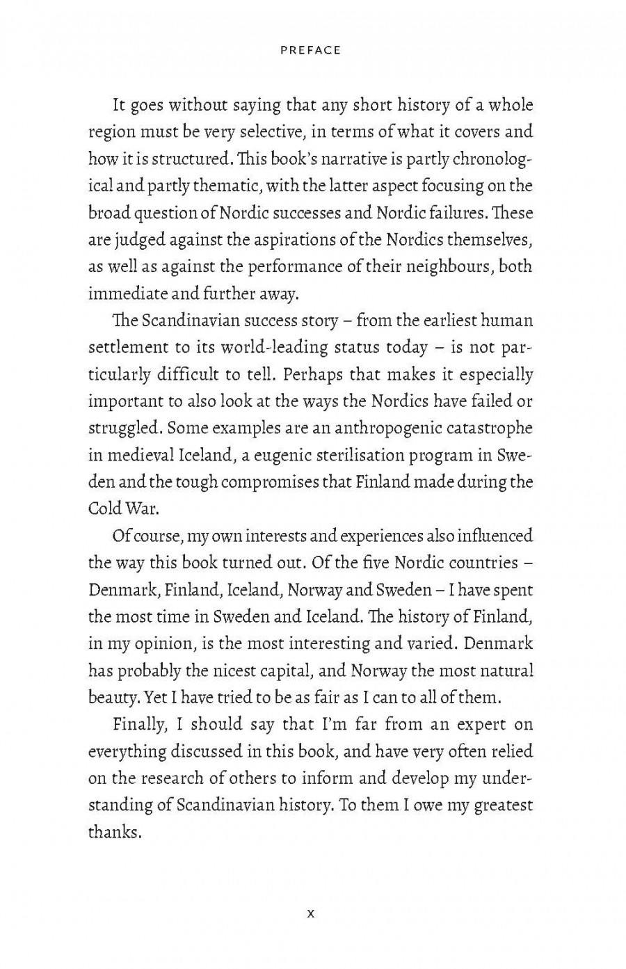 The Shortest History of Scandinavia