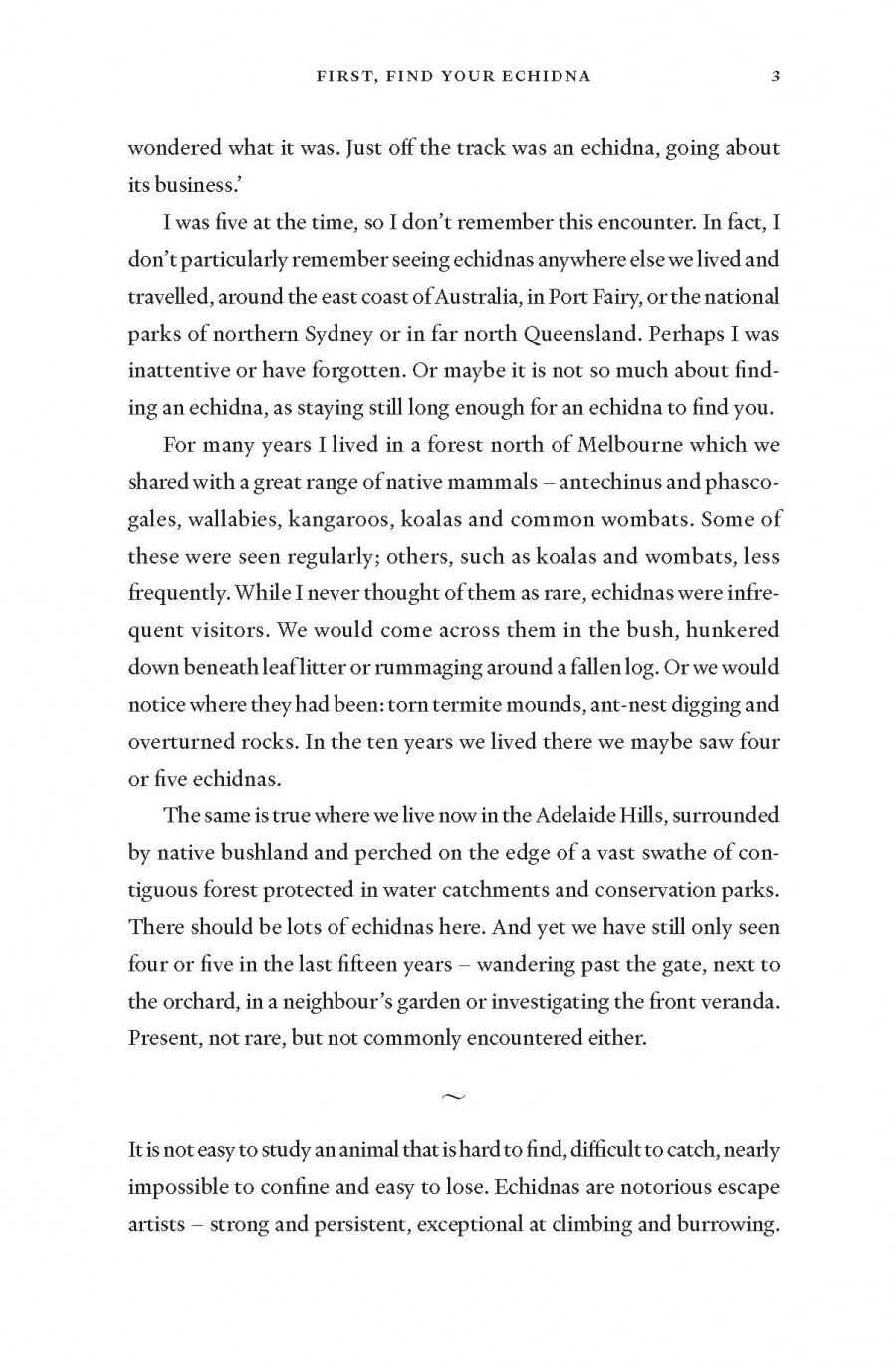 The Enigmatic Echidna